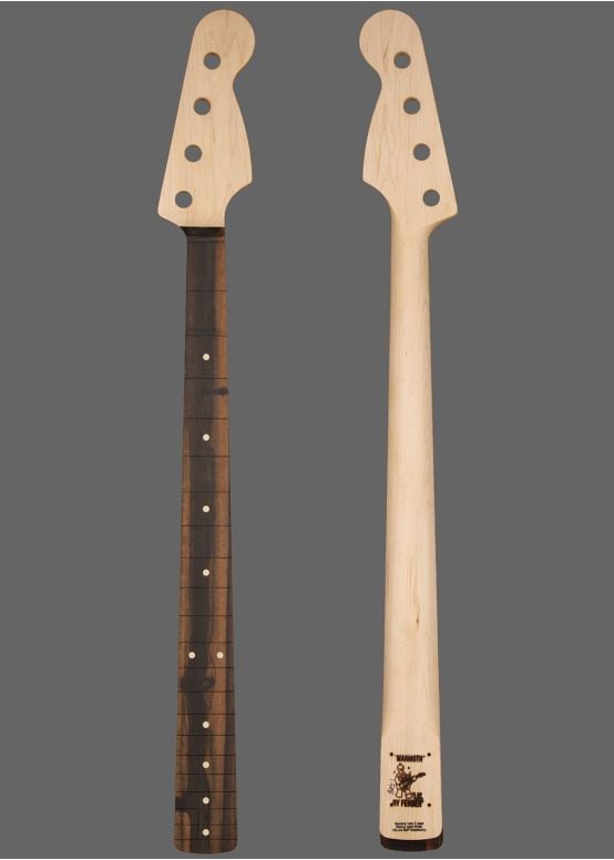 Officially licensed replacement neck for Fender J Bass.