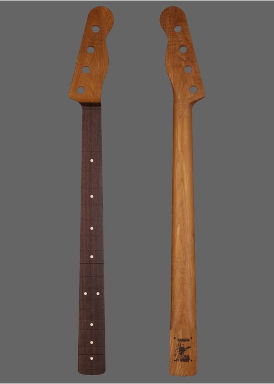 Officially licensed replacement neck for vintage Fender P Bass.