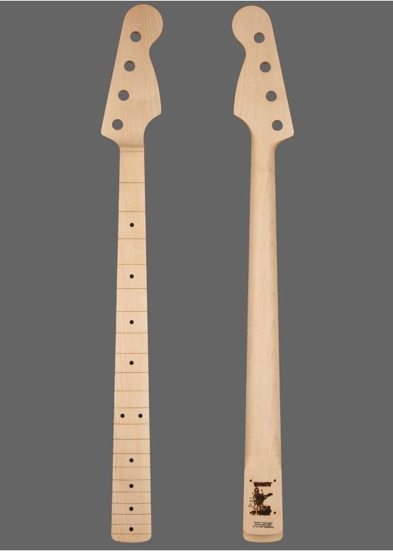 Officially licensed replacement neck for Fender J Bass.