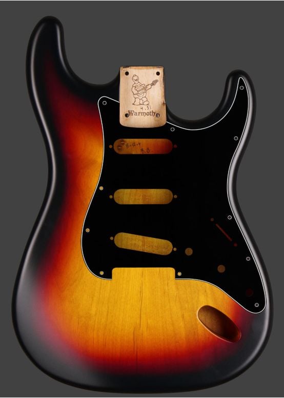Fender ネック ＋ Warmoth ボディ ストラトキャスター 1ハム