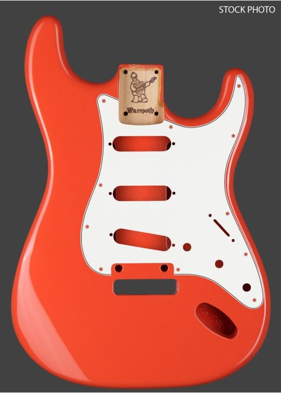 Fender ネック ＋ Warmoth ボディ ストラトキャスター 1ハム
