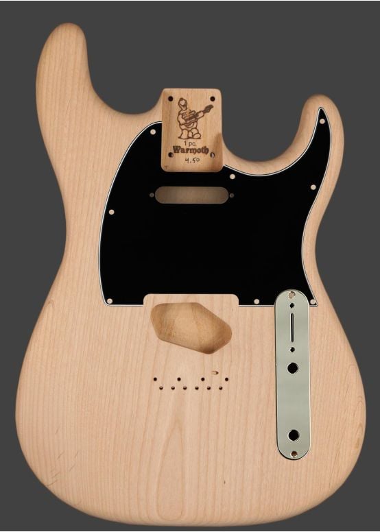 Hybrid Strat replacement bodies for the Fender Telecaster
