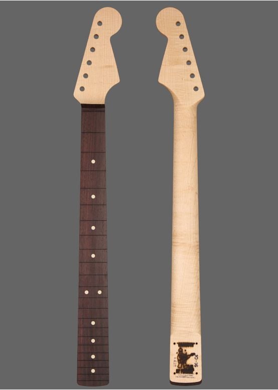 Warmoth パープルバースト　ストラト　Fender USA ネック Stratocaster Replacement Guitar Necks