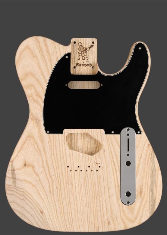 Warmoth コンポーネント テレキャスター アッシュボディ Replacement bodies for Fender Telecaster guitars.