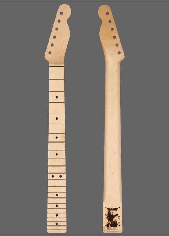Replacement neck for Fender Telecaster guitars.