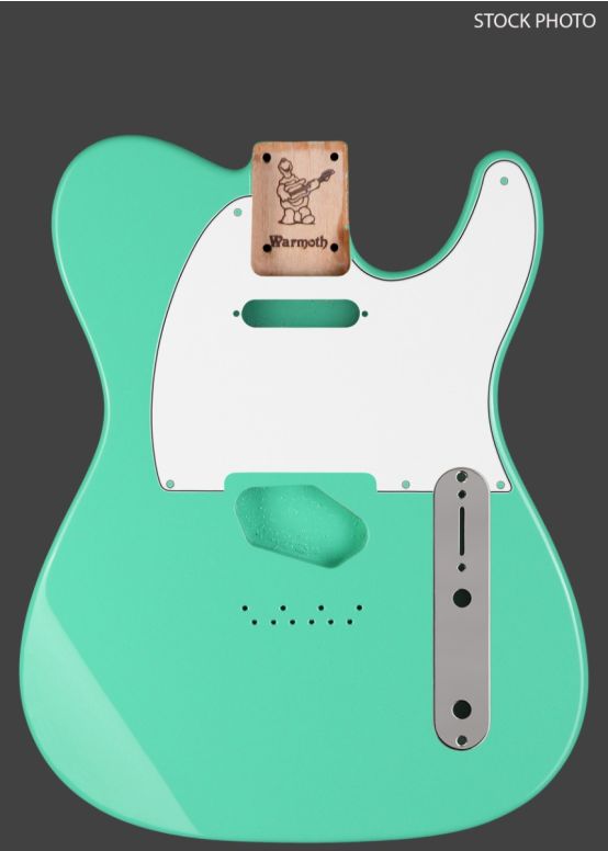 Warmothテレマスターボディのみ Replacement bodies for Fender Telecaster guitars.