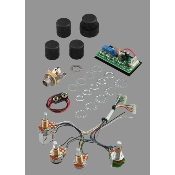 ベース OK CUSTOM DESIGN 3BAND ACTIVE PREAMP 3Band Active Bass Preamp 「受注生産」 | ok custom design FX