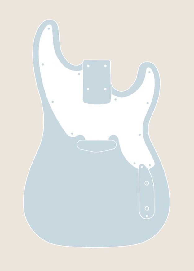 54 P Bass Body