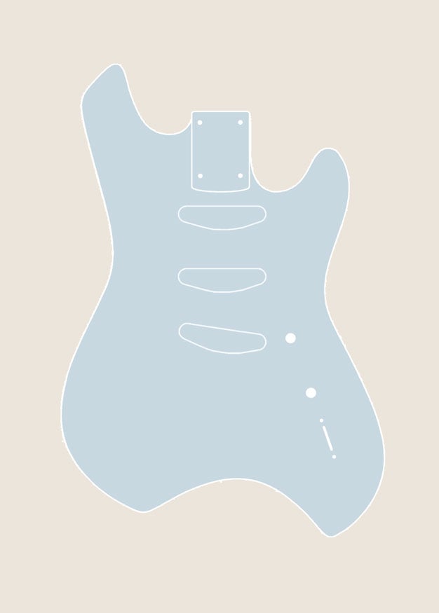 Musiclander Guitar Body