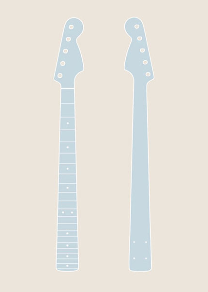 Replacement neck for Fender Deluxe 5 J Bass