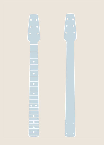 Snakehead Guitar Neck