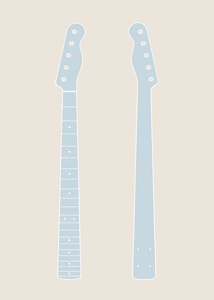 Replacement neck for Fender Deluxe 5 Tele Bass