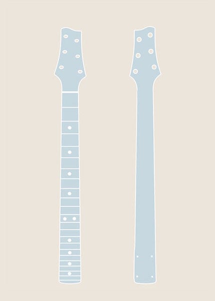 Warmoth Guitar Neck