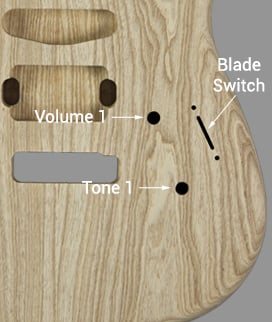 7/8 S-Style Controls