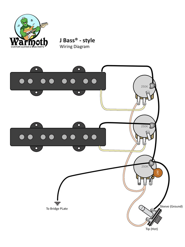 J Bass&reg; Wiring Diagram
