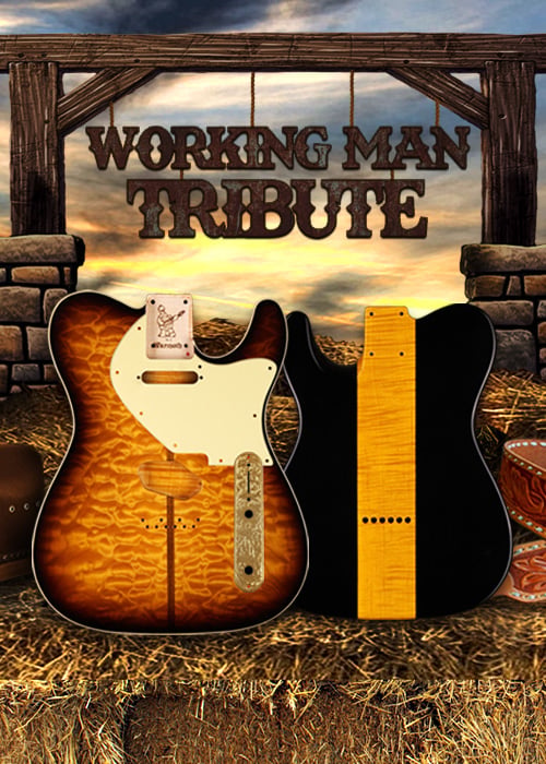 Warmoth Working Man Tribute Guitars