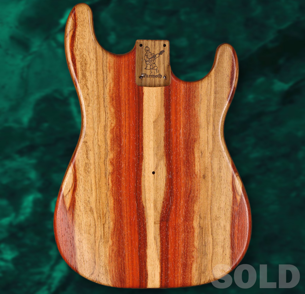 Marbled Padouk body