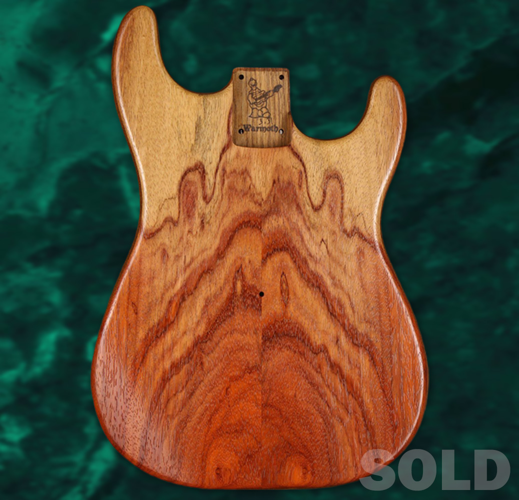 Marbled Padouk body