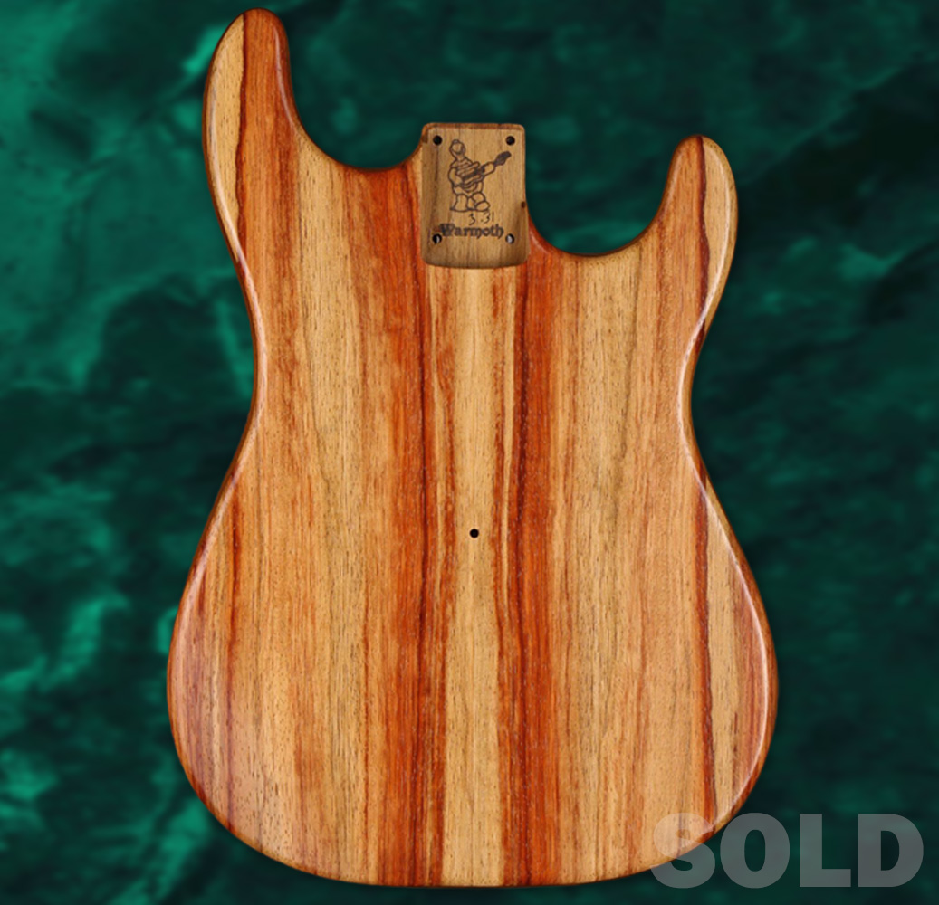 Marbled Padouk body