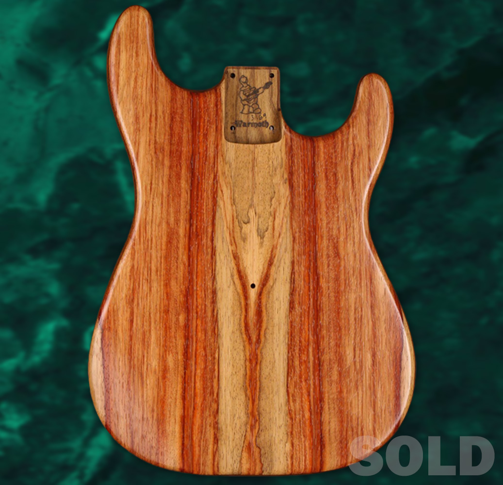 Marbled Padouk body