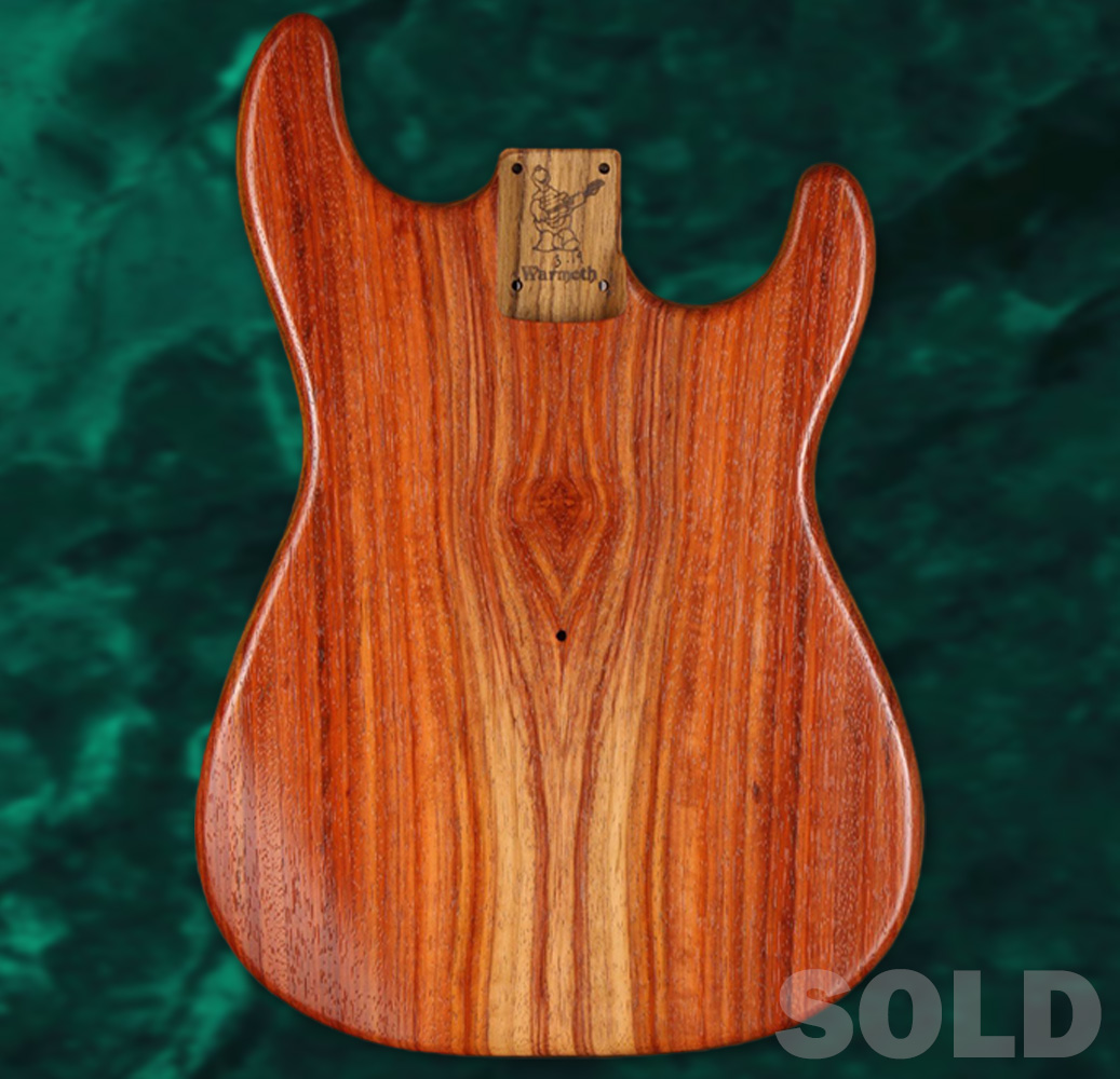 Marbled Padouk body
