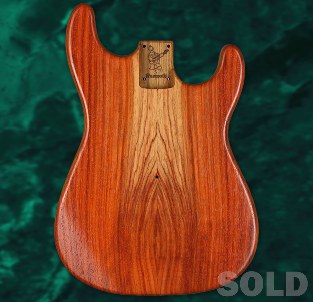 Marbled Padouk body