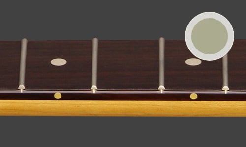 Optional on any color fretboard