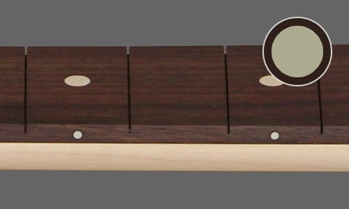 Optional on any color fretboard
