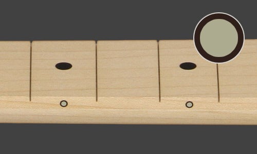 Optional on any color fretboard