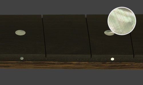 Optional on any color fretboard