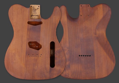 Multi-Piece Roasted Alder Body