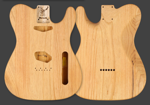 Multi-Piece Swamp Ash Body