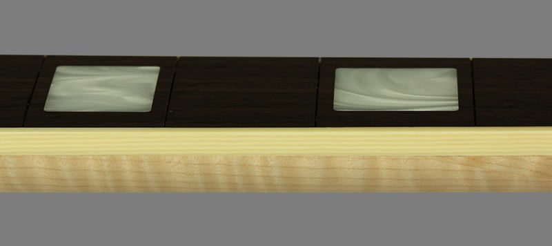 Guitar Neck with Ivoroid Binding