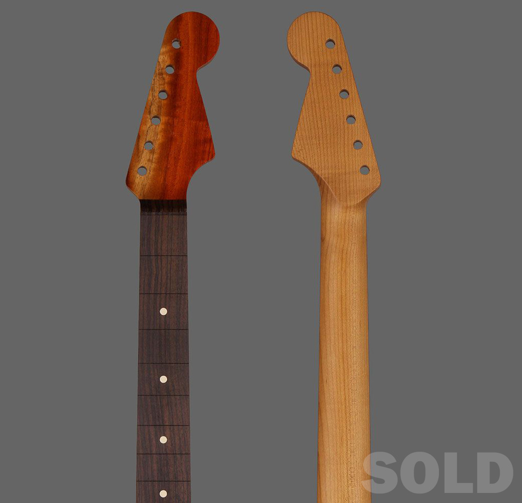 Marbled Padouk neck