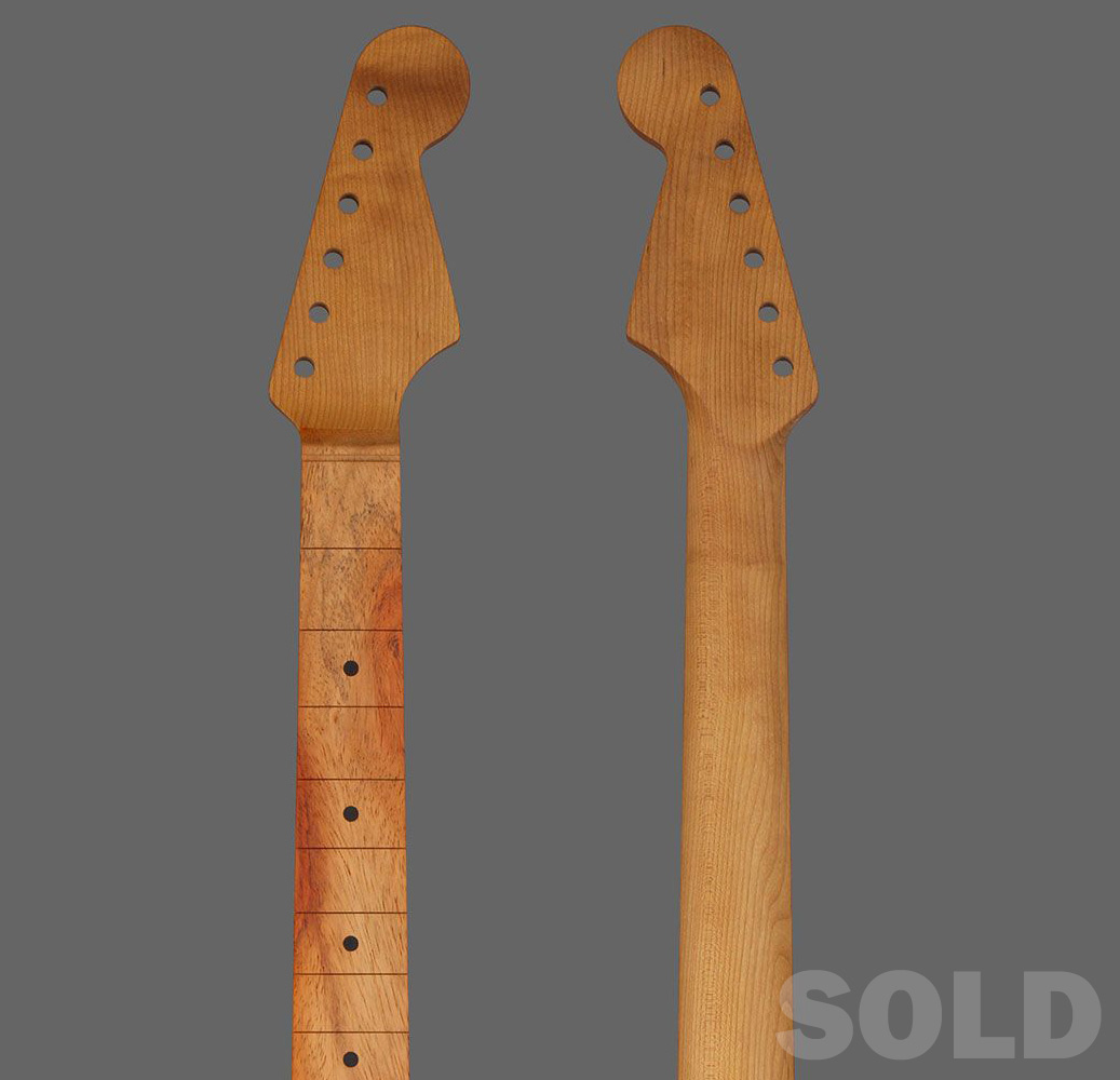 Marbled Padouk neck
