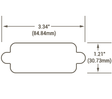 Mini Humbucker Rout Diagram