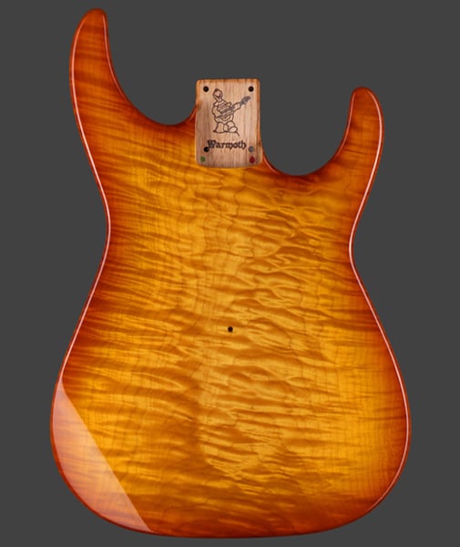 Warmothボディ＋ALL PARTSネック　ストラト Fender ネック ＋ Warmoth ボディ ストラトキャスター 1ハム